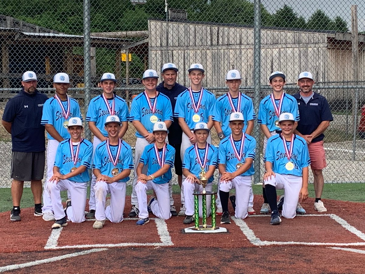 ESteelheadsBall's tweet photo. 13U Steelies take home the chip going 4-0 at the Rooster Rundown at No Off Season Sports.  Nando Mirarchi with the walk off game winner in the championship versus a quality Pittsburgh Titans team. Thank you @NoOffseason 

Congrats to @kurtspence &amp; team https://t.co/0XxWALGNcf