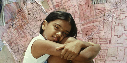 editrani94's tweet photo. MANI RATNAM X ART 

Amudha (Keerthana) in Kannathil Mutthamittal (2002) + Sanathanan Thamotharampillai, 'Vamana', (2004). Both Amudha and SL Tamil artist Santhanan here are grappling with a sense of finding home and stability. https://t.co/HcsdQPPMg6