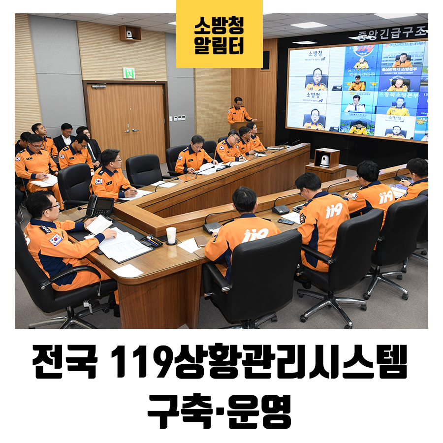 금년 하반기부터 전국의 긴급상황을 통합적으로
관리할 수 있는 '119통합상황관리시스템'을 구축하여 운영합니다.

소방청 블로그
→blog.naver.com/safeppy/222029…

#소방청 #2020년 #하반기 #전국 #긴급상황 #통합 #관리 #119통합상황관리시스템 #구축 #운영