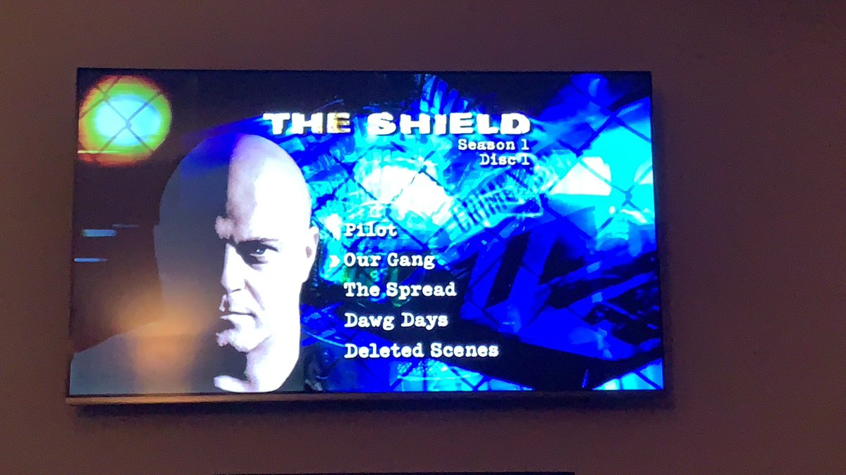 MrBamaRed's tweet photo. Going back and watching my box set of arguably one of the best shows ever on @FXNetworks. @ShawnRyanTV and @sutterink produced an amazing show that still holds up to this day. #theshieldfx https://t.co/MgkUByM86q