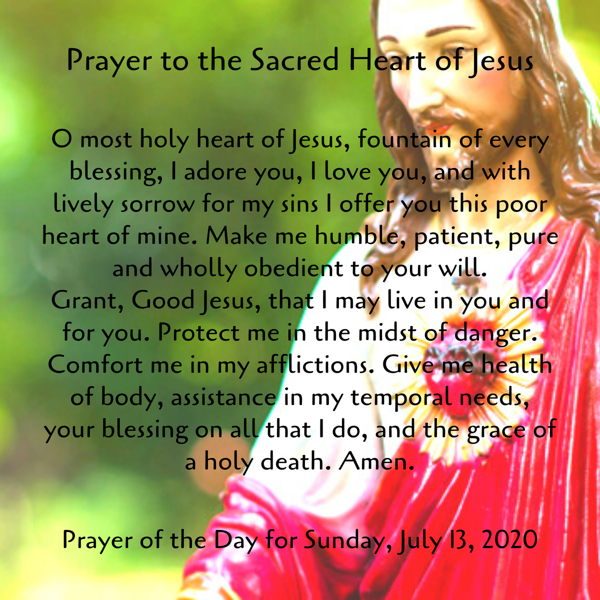 medlysakura's tweet photo. Prayer to the Sacred Heart of Jesus

#DailyPrayer #Prayer https://t.co/BnGrxCiPRj