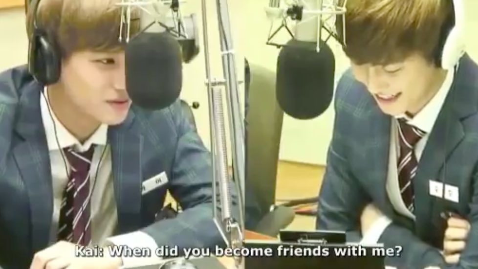 when jongin called him for the best friend quiz and taemin purposely failed and had this to say about him