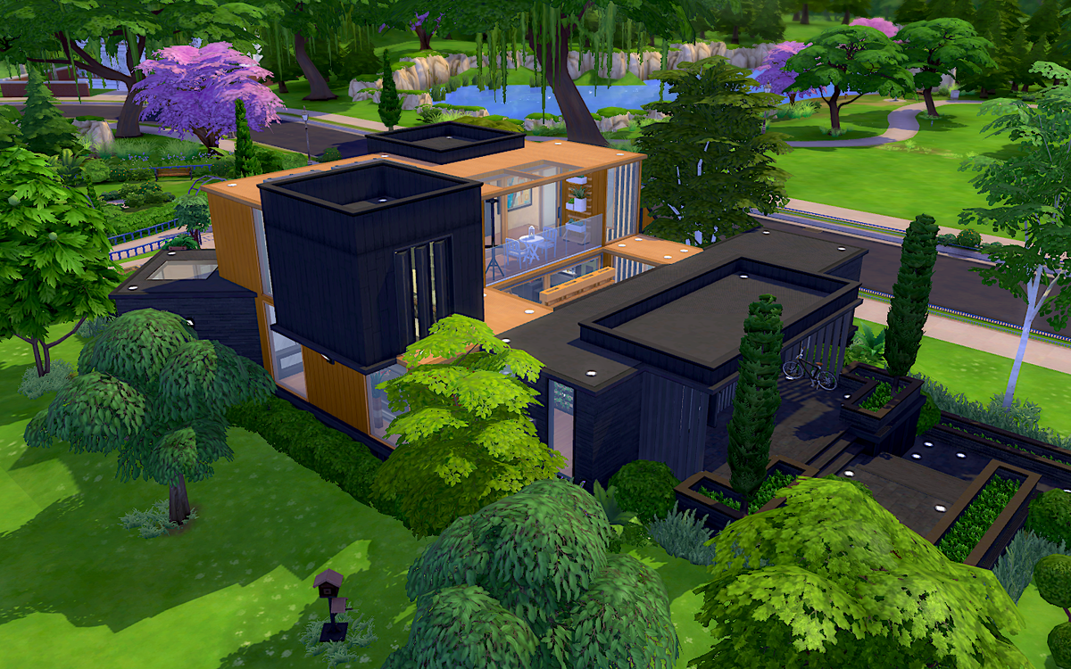 x4m1r4's tweet photo. Not So Eco House is a perfect house for your young family Sims, who just started to be self-sufficient in growing their own food. It may not be a zero-carbon house, but, it's a perfect house for your Sims! #GiuliasEcoShell #ShowUsYourBuilds #NoCC Please #MOO #EcoHouse 🌱 https://t.co/qFfuay9ctD