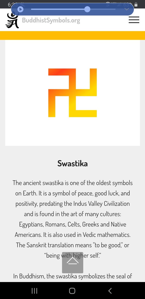 NicoleEHering1's tweet photo. @SKYRIDER4538 @TX_Bruce Hitler stole this Buddhist symbol. https://t.co/LQtabwRPyh