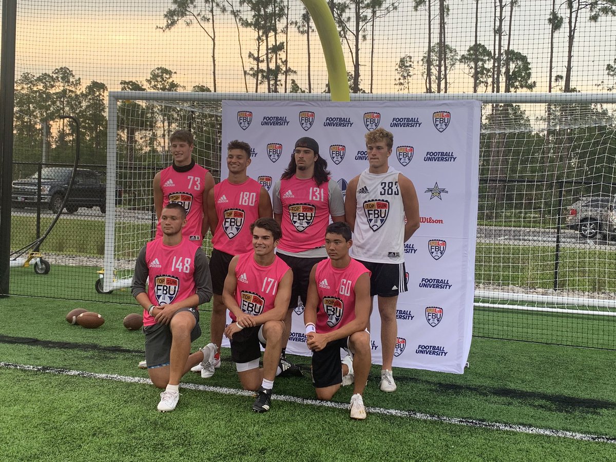 TobyKellner's tweet photo. I’m very proud to be a stand out player at such a prestine opportunity!#FBUTopGun @BurkeFootball @burke_athletics https://t.co/Zzoef2tugs