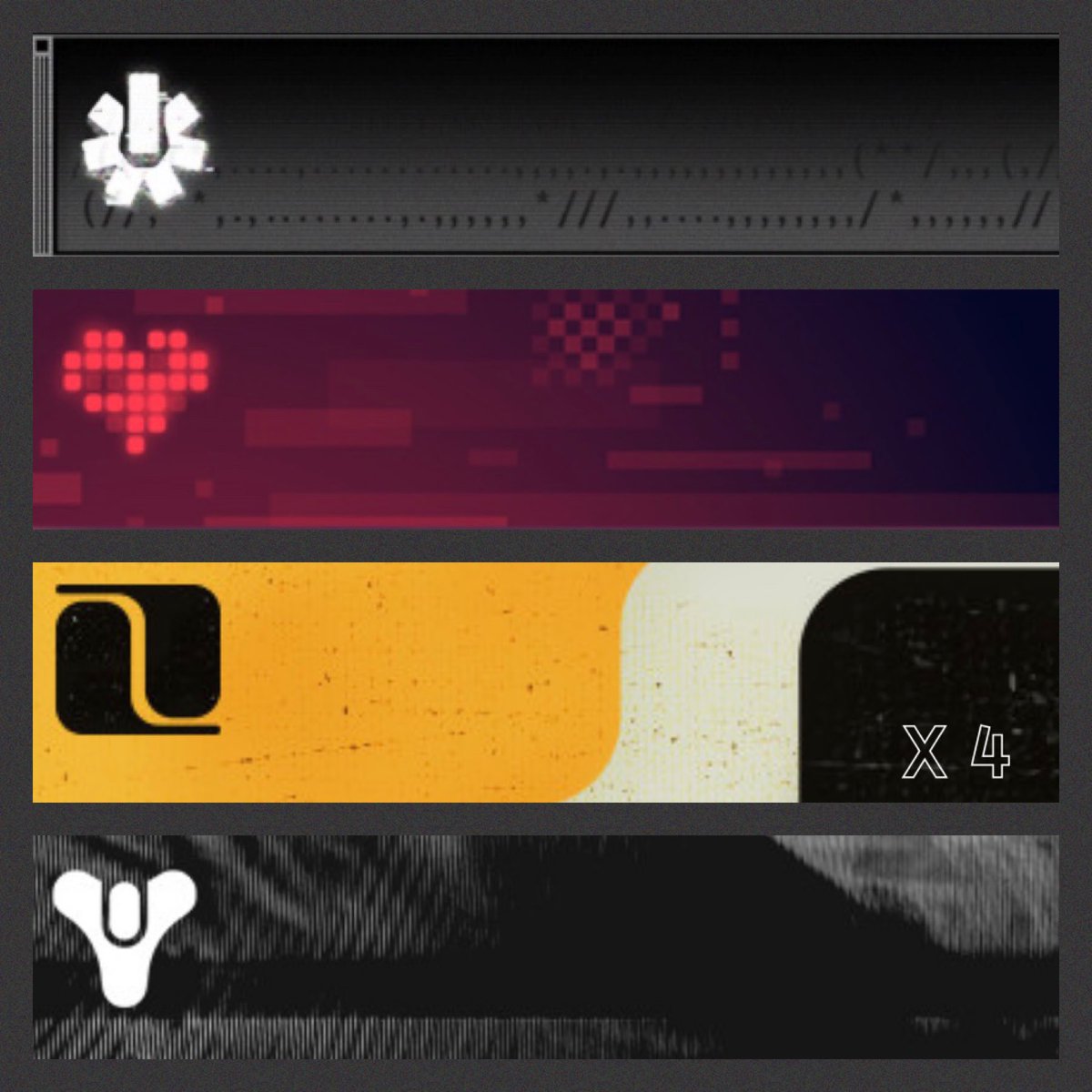 emblems, like this tweet& to win 1 Septenary Encryption, Bungie Foundat...