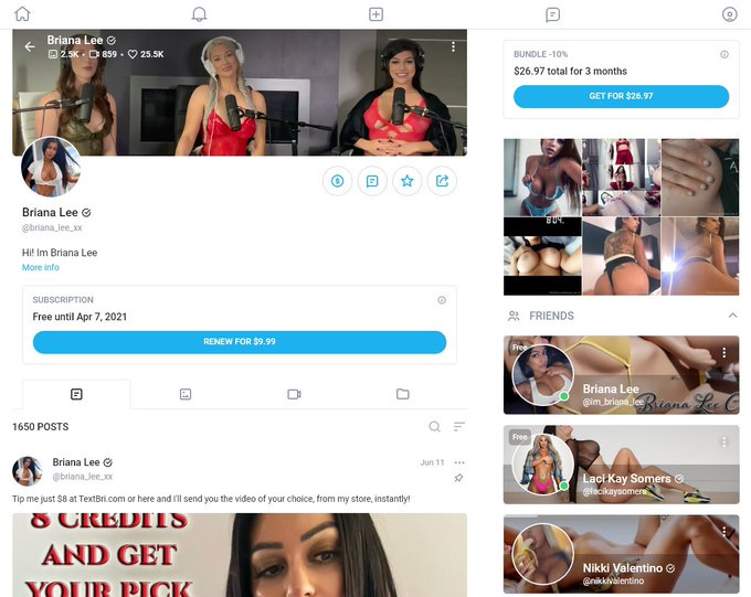 Here&rsquo;s a quick preview of what you are missing out on if you aren&rsquo;t subscribed to @BrianaXbiz premium<a href="/tag/onlyfans"class="tags"><span>#onlyfans</span></a><a href="/tag/onlyfansgirl"class="tags"><span>#onlyfansgirl</span></a><a href="/tag/onlyfansbabe"class="tags"><span>#onlyfansbabe</span></a>