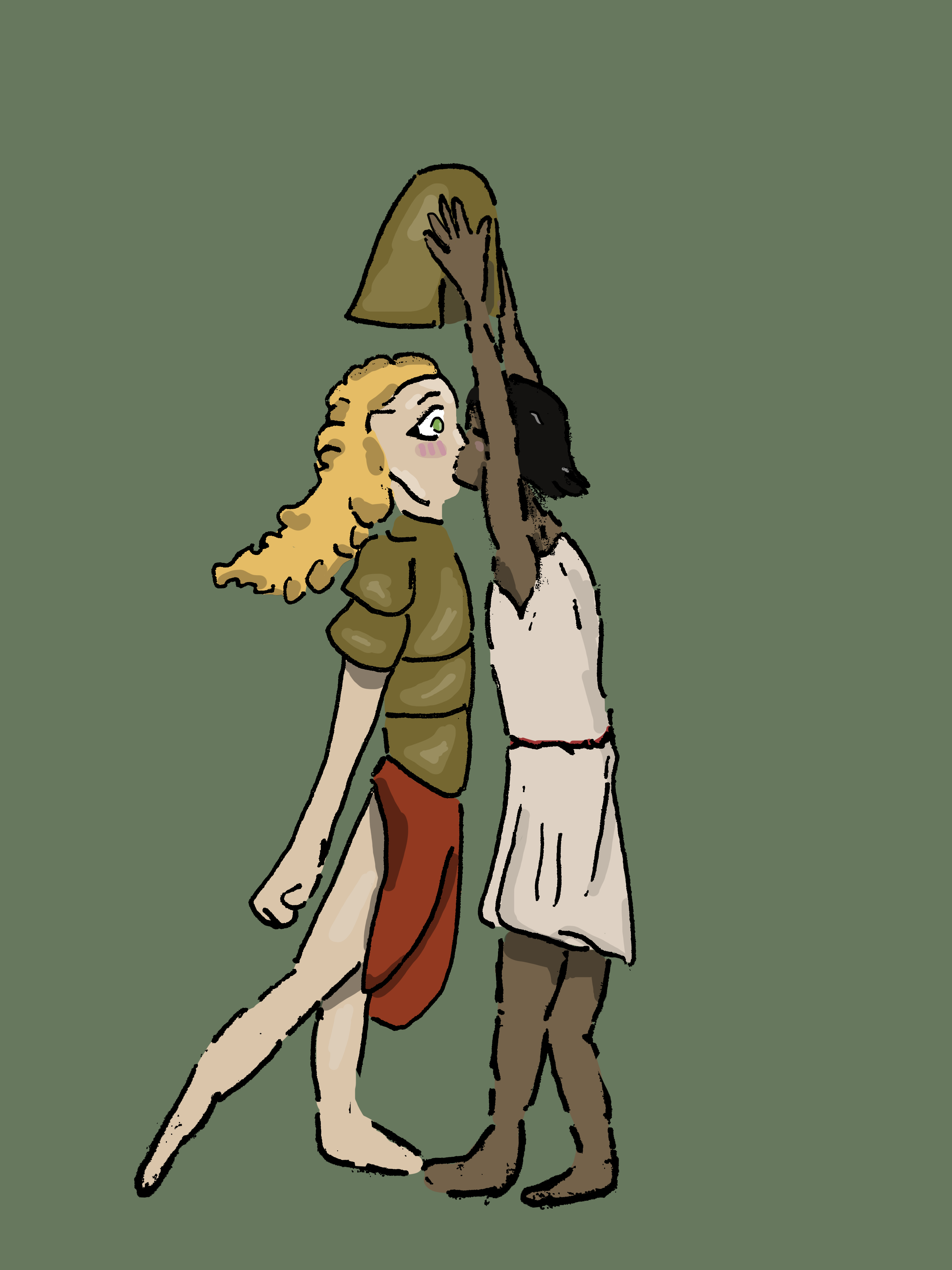 Trey The Explainer Song Of Achilles Fan Art I Made For Fun Patroclus Kissing Achilles As He Suits Up For Battle T Co Tg9zkbbnm7 Twitter