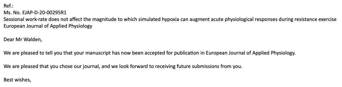 dr_o_girard's tweet photo. Congratulations to @TomWalden89 from @MASS_Laboratory for his first 1st author publication in @EJAP_official !
Great team effort with @AndrewJonson16 @MarstonKieran @ARDempsey led by one of the leader on the topic of resistance training in hypoxia @Brendan_Scott1 https://t.co/weyvXAlwAg