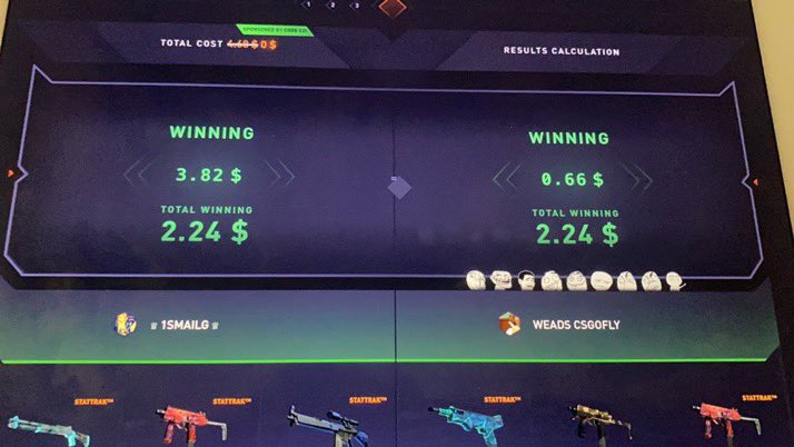 Nemesis2092's tweet photo. Woke up to a fri🤪. Thanks @C2Gambles for the free battle 🥰🥰 

Use code c2i in datdrop to receive 5% in your next deposit.

(Thx for carry @Me1smailg ) https://t.co/qjzjJHYHSH