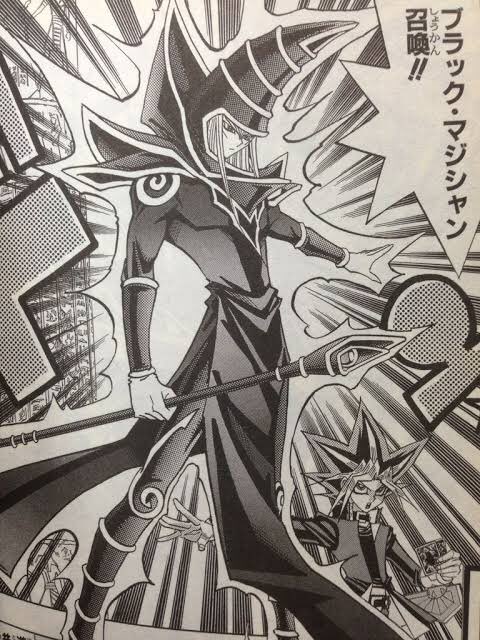 ブラックマジシャンと　マジカルシルクハット☆ 黒魔術のカーテン発動！ LPを半分払い、デッキから黒魔術師(マジシャン