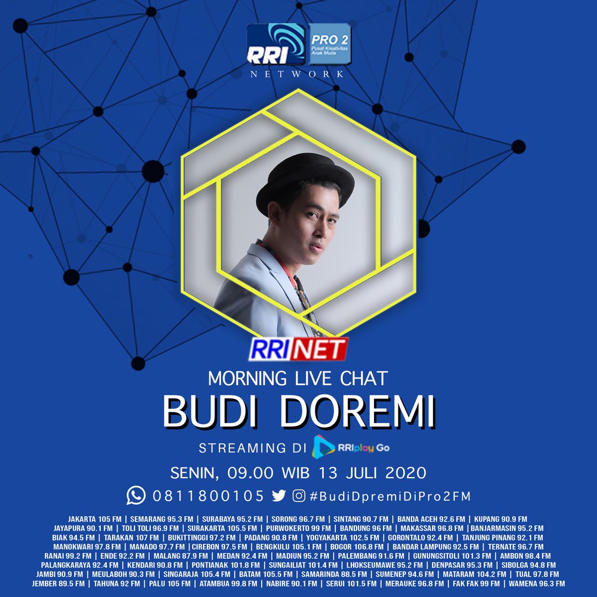 pro2fmmataram's tweet photo. #BudiDoremiDiPro2FM https://t.co/4Ki6VeVqhU