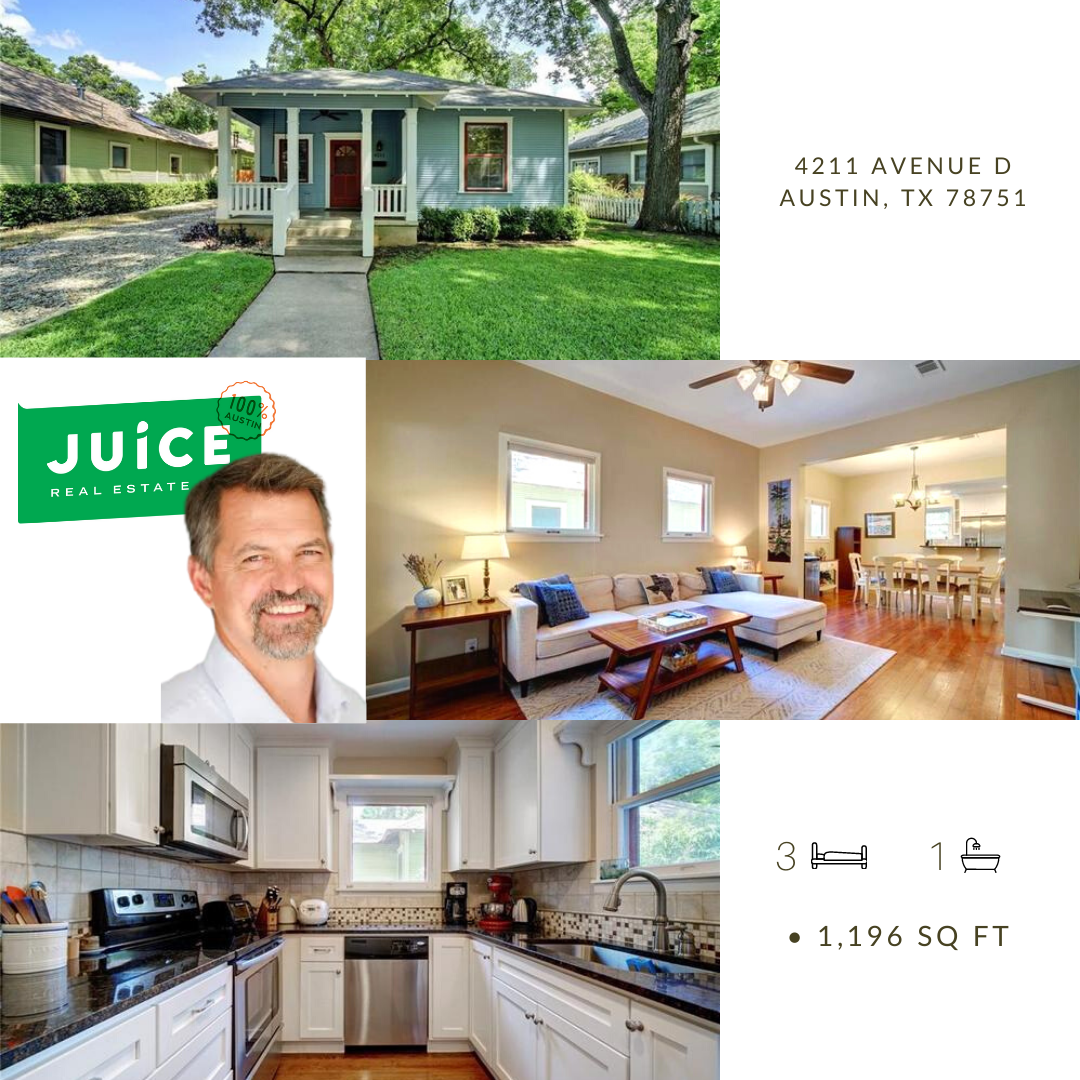 samueljarcher's tweet photo. Excited for the new owners of this idyllic Hyde Park home! It had so much charming character, yet all the modern conveniences. It's pending sale after only two weeks on the market. We hope they love it!

#austin #atx #hydepark #austinrealtor https://t.co/3jz3h28ENm