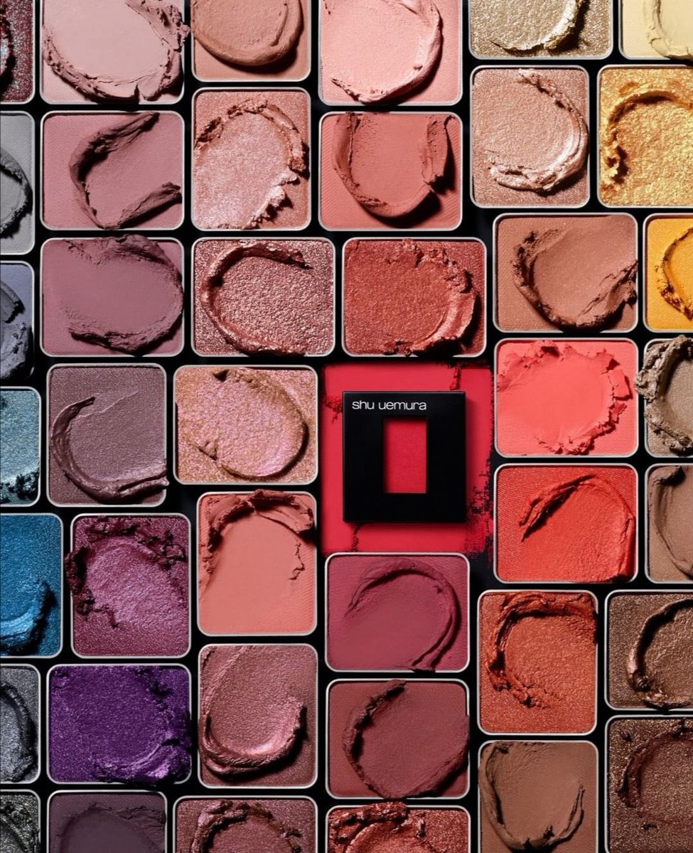Anchalita18's tweet photo. Repost @shuuemura
Eyeshadows inspired by asian eyes. อายแชโดว์หลากหลายสีสันและเนื้อสัมผัสที่ได้รับแรงบันดาลใจจากดวงตาของคนเอเชีย 
#shuuemura​ #shuuemuraartist​ #shuartistry #pressedeyeshadow #shuartistTH #shuuemurathailand https://t.co/MSCvm7uUuD