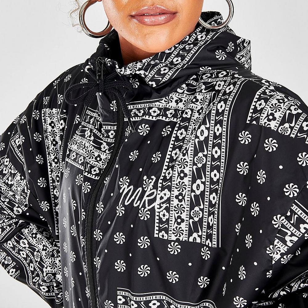 nike bandana print jacket