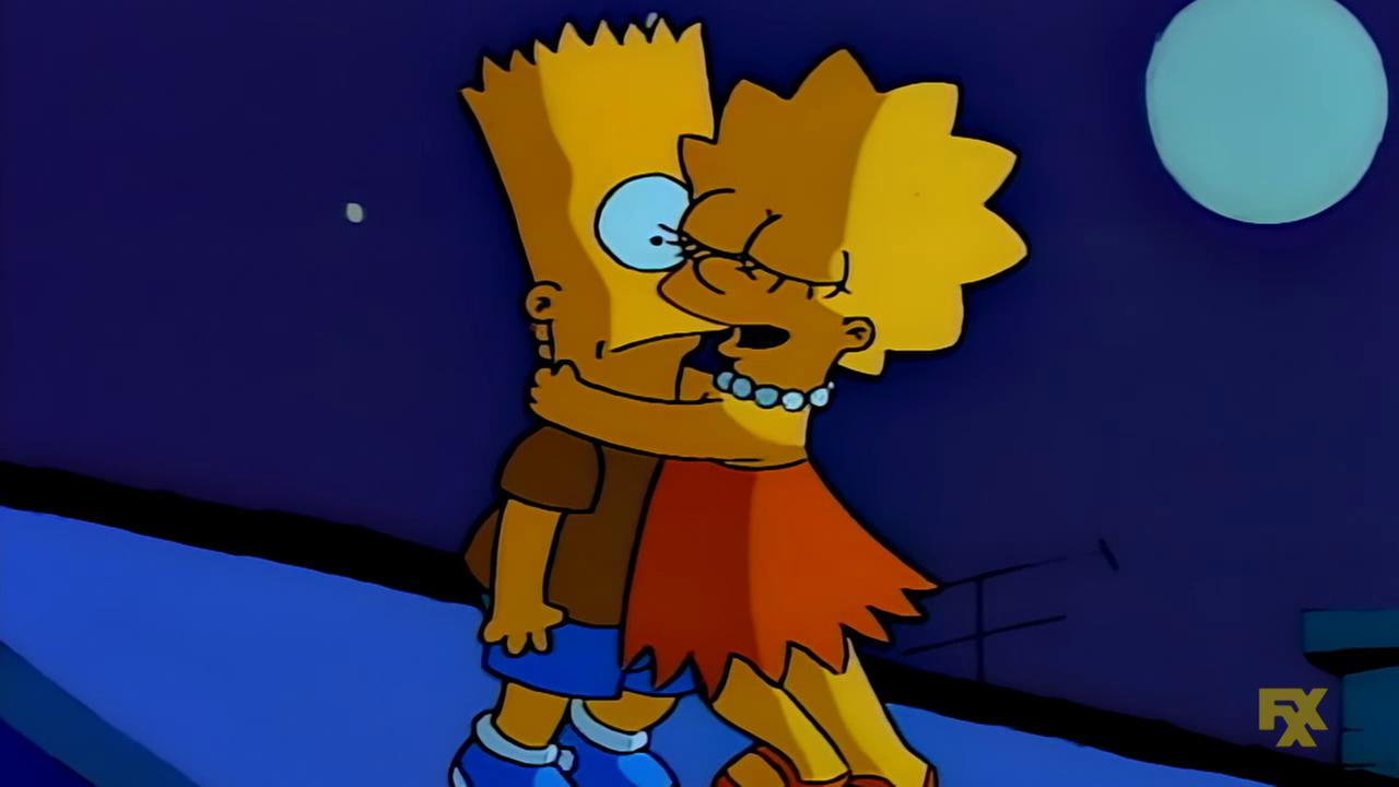 Bart e Lisa Sad