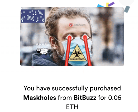 CollinsCustomIP's tweet photo. stoked to add a #BitBuzz... can't find his/her @ to #KYA (#KnowYourArtist), but looking in the wallet, I see a Josie, so I'm fairly confident this is an authenitic person/ cryptoartist ....& kwel piece for tha price
#cryptoart
https://t.co/VzURrRrJJZ 0.13 https://t.co/NWu91MiPZr