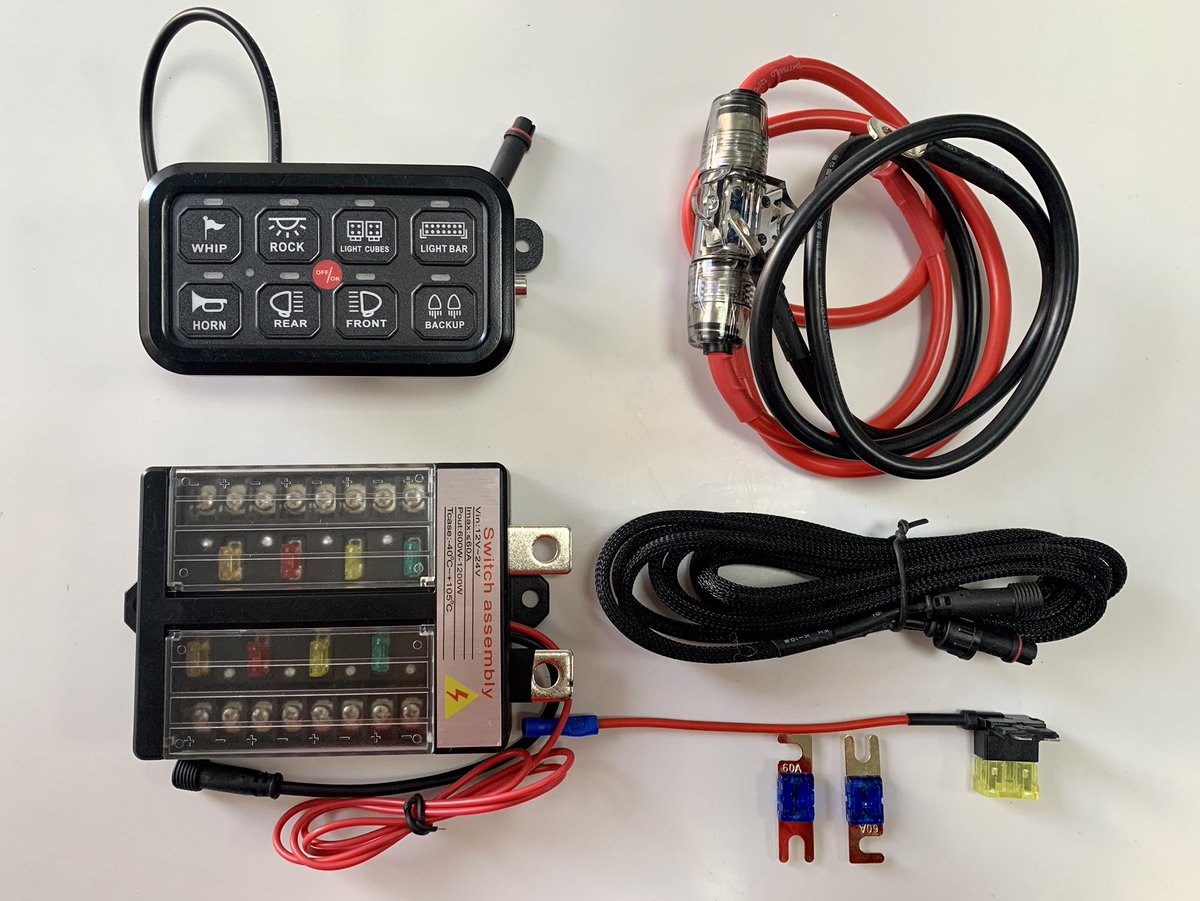 Truteclighting's tweet photo. Vehicle switch panel with 8 users,
Over 10 years lifespan ! Can be Programable, Very easy installation , customer switch ! #switchpanel#lightcontroller https://t.co/bH3lF5bGaH