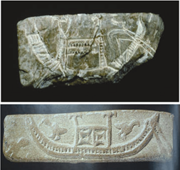 Please see seals and terracotta objects from Mohanjodero and Lothal. The unique designs, Masts were mastery of Indian Ship manufacturers. https://www.researchgate.net/figure/Clay-model-boats-have-been-found-from-Lothal-excavations-Figure-1-Figure-showing-the_fig4_3214187556/n