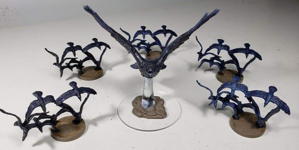 PodcastIndi's tweet image. Some of the work I've been doing the last few days on the big brother bird. Found a metallic color shift purple paint, I added, that doesn't show up well in last few pics. Was trying to get that shimmer crowd have. ~Eric🛸🎨