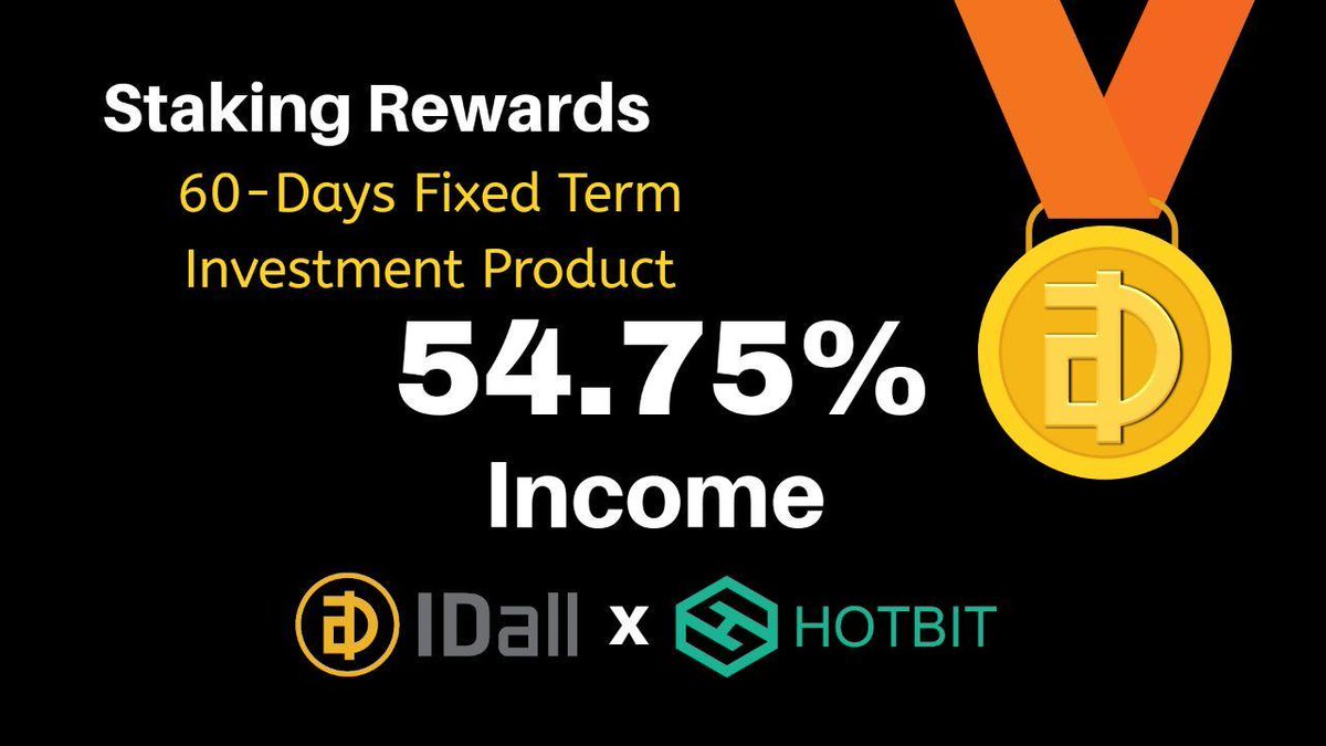 IDall2's tweet photo. Hotbit’s Announcement Regarding the Launch of IDALL 60-Day Lockup Investment Product on July 9, 2020 (UTC+8) #idall #passcon
https://t.co/iquT85zSky
@cctip_io draw 2000 IDall 200 https://t.co/AMTJjgKBiR