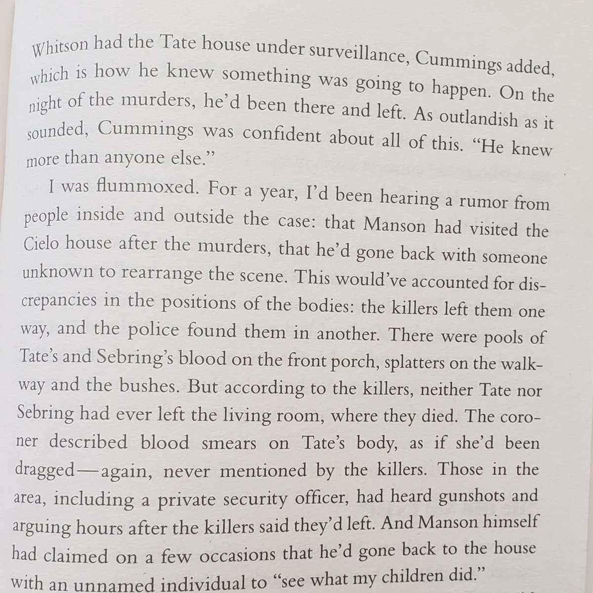 He sounds like something out of a shitty spy novel, but O'Neill spoke to dozens of his friends/acquaintances and they all had the same stories: he was CIA, involved in the investigation in some mysterious capacity, and was possibly surveilling the house when the murders happened.