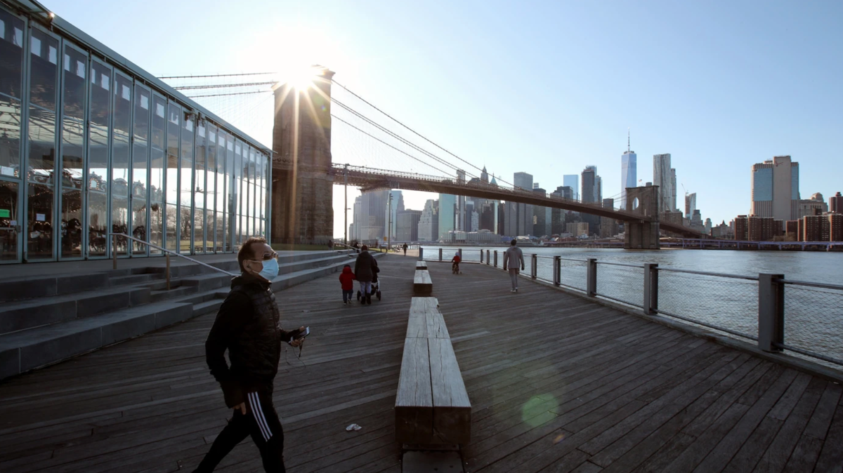 Complex's tweet photo. New York City reports zero Coronavirus deaths for first time since March. https://t.co/SzKQUohJHG https://t.co/bcNXcnjLj5