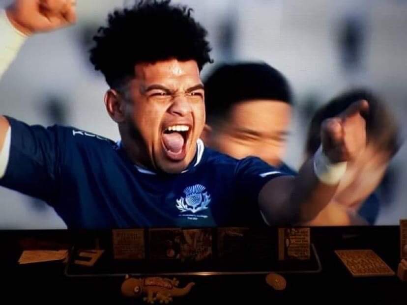 SarahXtra's tweet image. Super proud of my boy leading the Haka in the StAC v CBH curtain raiser game for the Crusader v Blues game so proud of his try helping his team to a well deserved win 💙💙 🏴󠁧󠁢󠁳󠁣󠁴󠁿