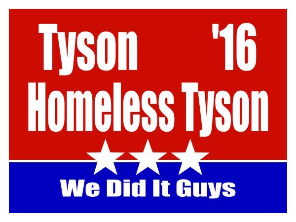 HomelessTyson's tweet photo. @TysonApostol https://t.co/C2FfuM1gxN