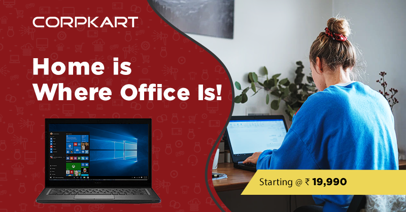corpkart's tweet photo. Operating from home requires the right gadgets for maximum productivity. If your workload consists of large media files and much more have a look at some Best Budget-Work From Home Essentials because Home is now the New Office
https://t.co/xYdzK9YMme
#Corpkart #Laptops #WFH https://t.co/Zg9om5QBgM