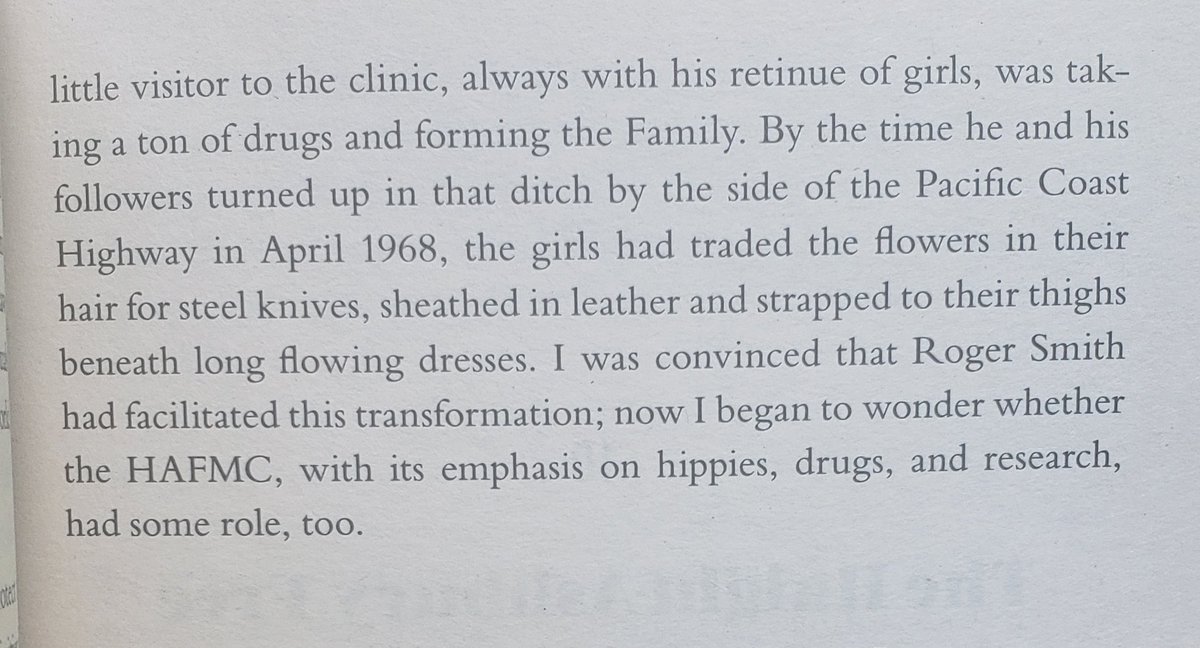 His parole officer was a Roger Smith, and he had a very, very interesting background with some ulterior motives and affiliations: