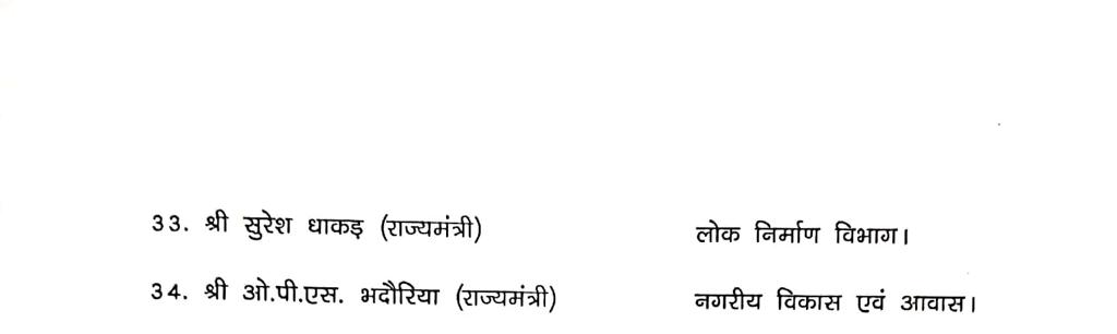 ANI's tweet photo. Madhya Pradesh: State govt announces portfolio allocation for state ministers. Imarti Devi has been appointed as State Minister for Women and Child Development. https://t.co/dzzPtzgB4V