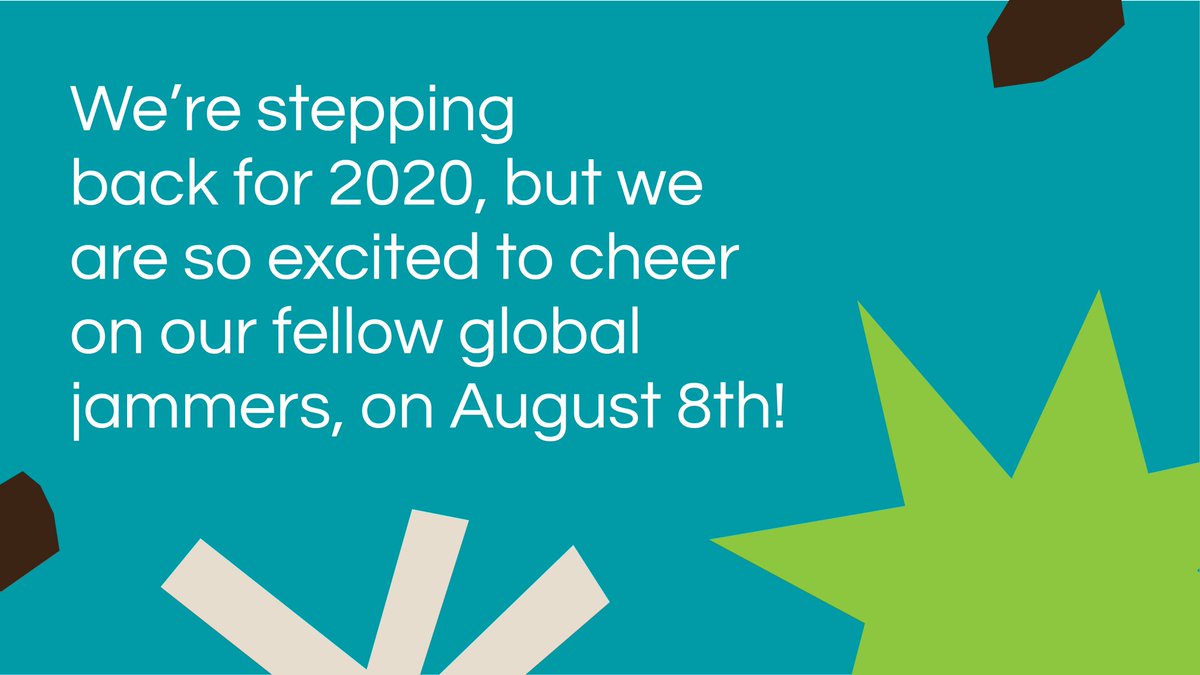 After much deliberation, the Melb team have decided to step back from organising the 2020 Jam. Whilst so energised by our community, the volatility of COVID-19 meant hitting pause. We’re cheering on the many international jammers going ahead on August 8th. tinyurl.com/yaeudssl