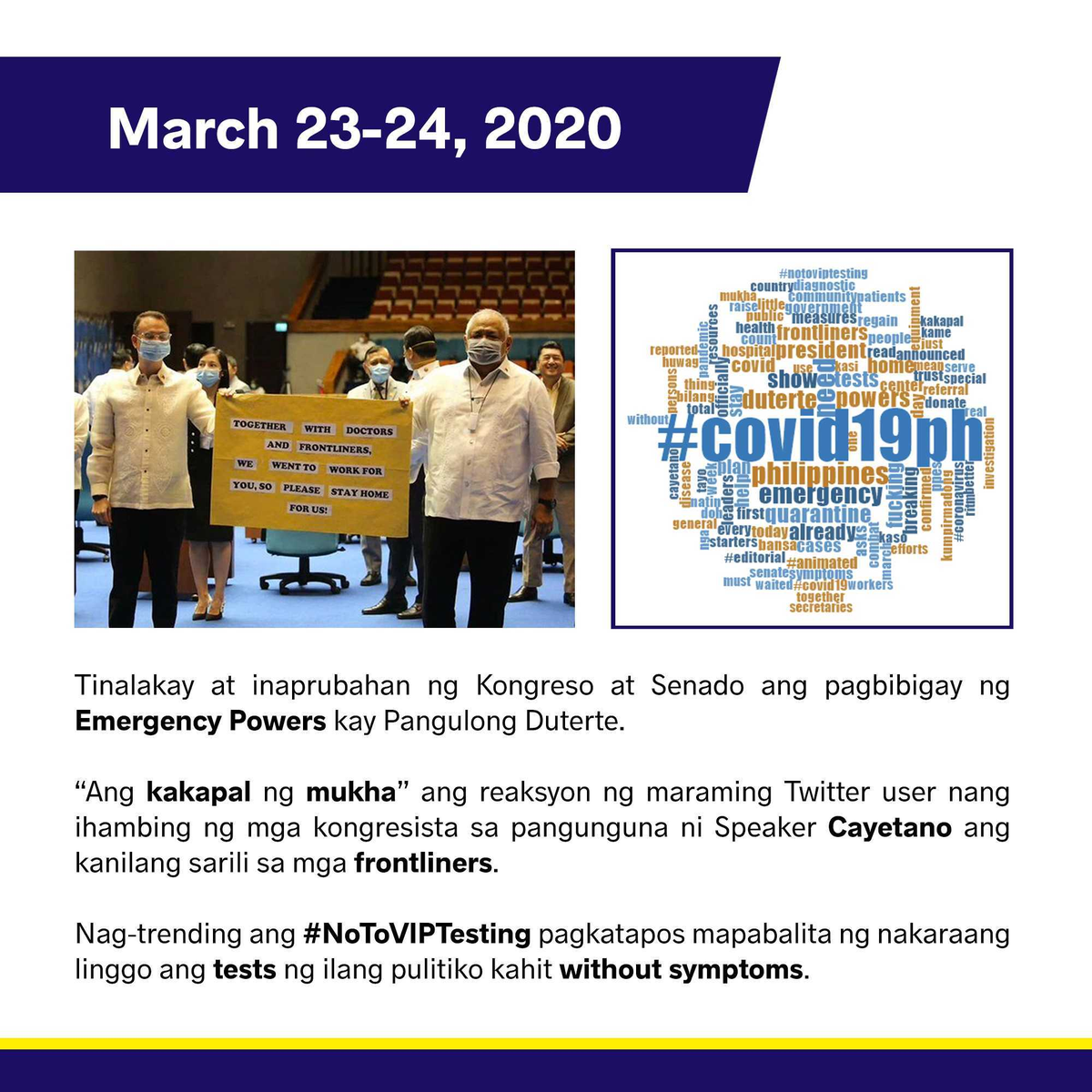 SociologyUPD's tweet photo. Ginawa ang mga word cloud na ito upang ipakita ang pinakamatitingkad na saloobin ng mga tao online sa pangalawang linggo ng ECQ dahil sa COVID-19.
Inihanda nina: Kat. Prop. Samuel Cabbuag at Kat. Prop. Erwin Rafael
Disensyo ni: Bb. Gari Aguilar Acolola
#SocioProgresibo https://t.co/ogvwSTRo8Q