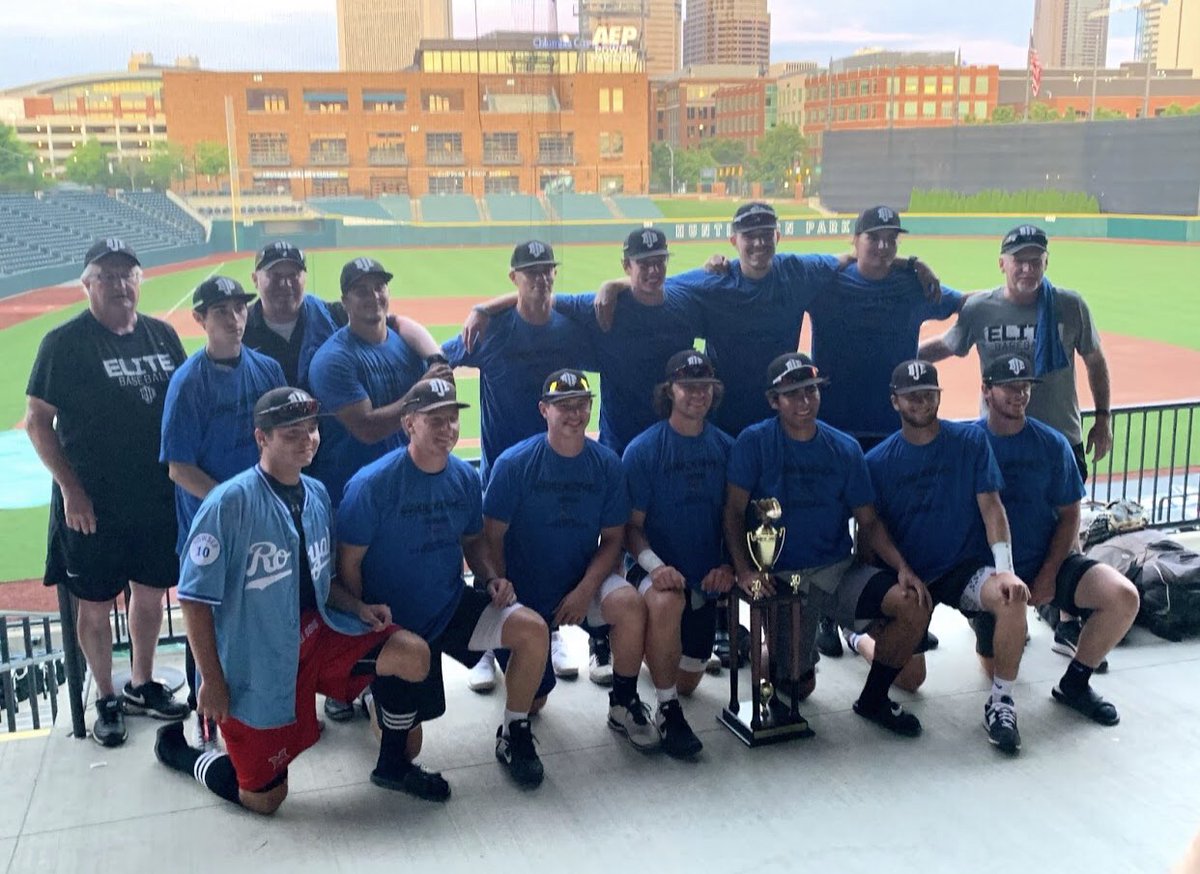 Great win tonight at Huntington Park! Buckeye Elite Champ’s! @BoJBaseball <a href="/BoDomeCBUS/">Bo Jackson Dome</a>