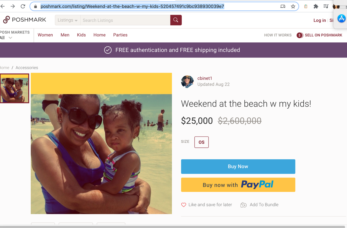 Jackie_1ders's tweet photo. Not just #Wayfare and #Kidizens. This is what I found on Poshmark. @TommyG  @Inevitable_ET  https://t.co/yXIJSYY8Xr https://t.co/uObu3mHvcz