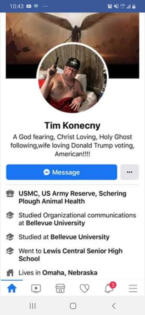 Local clown likes threatening to kill people in the drive-thru because BLM is a terrorist org and he kills terrorists... or something.