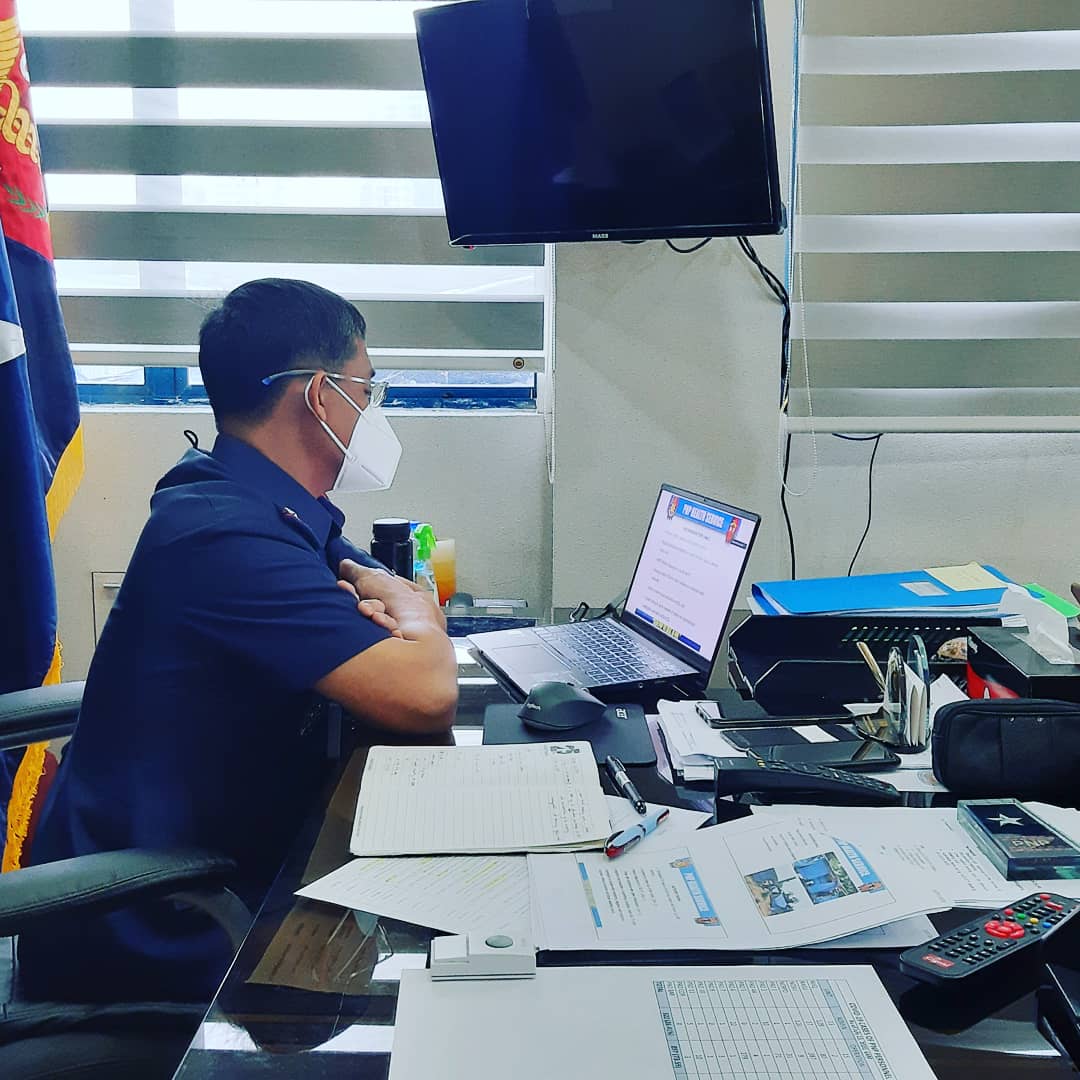 HSPnp's tweet photo. July 13, 2020
Ongoing ASCOTF Meeting of D, HS PBGEN HERMINIO S TADEO JR re Status of PNP COVID-19 Cases and Mitigating Initiatives via Virtual Zoom. https://t.co/aq4UhMXOYu