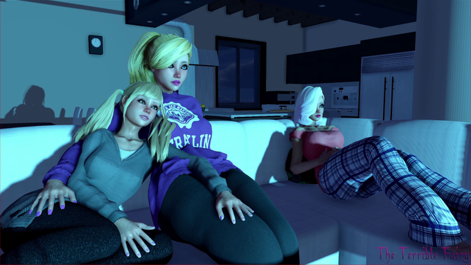 I got some animated wallpapers now available on my Patreon! But you can get the still pictures version