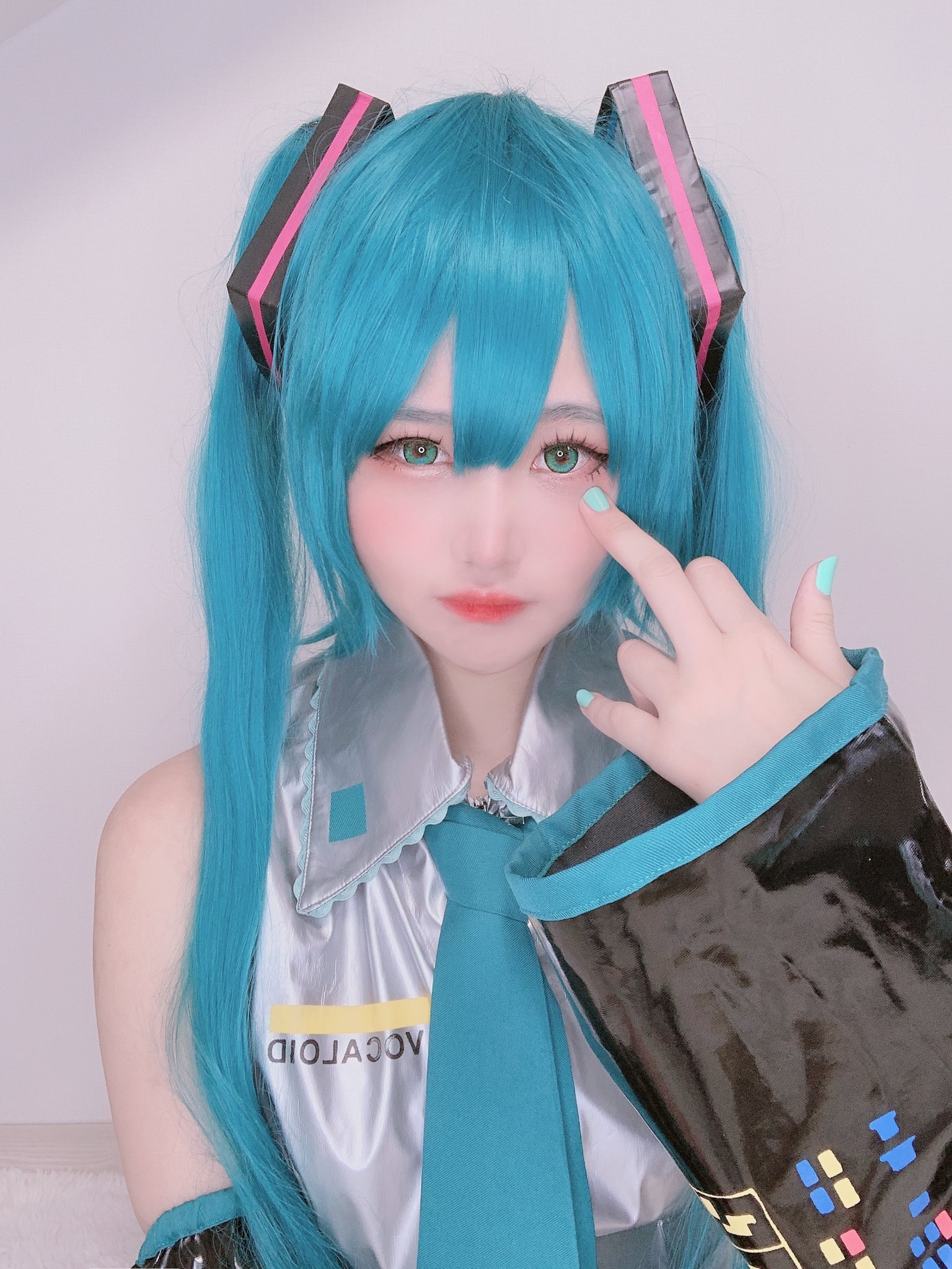 画像,하츠네 미쿠 다요~💙#コスプレ #cosplay #miku #VOCALOID #初音ミク https://t.co/mcZlNGq68f…