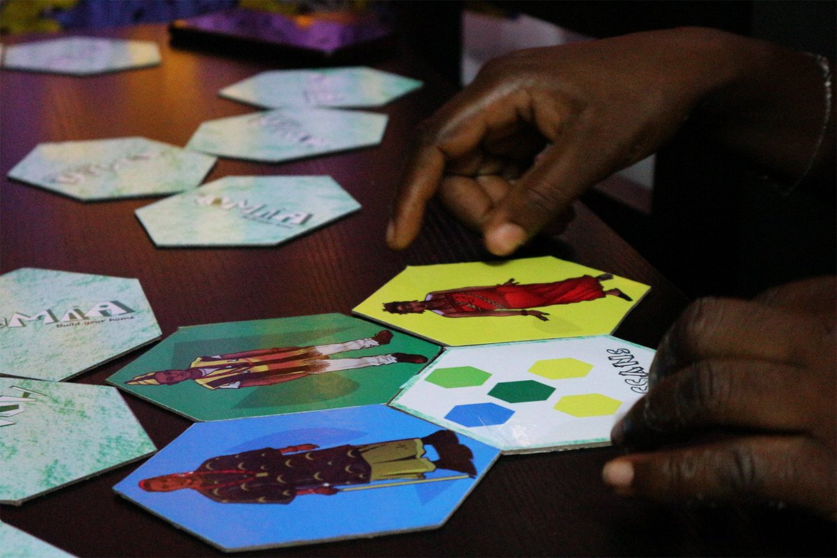 nibcardgames's tweet photo. Are you looking for a quick game you can enjoy during your family time or hangout with friends?
Check out Homia; an easy-to-learn memory hex building game as you race to complete your Home building task.
#Homia #NIBCARDGames #MadeinNigeria #Boardgames
#WeAreNigerianCreatives https://t.co/x5bMWIHHGY