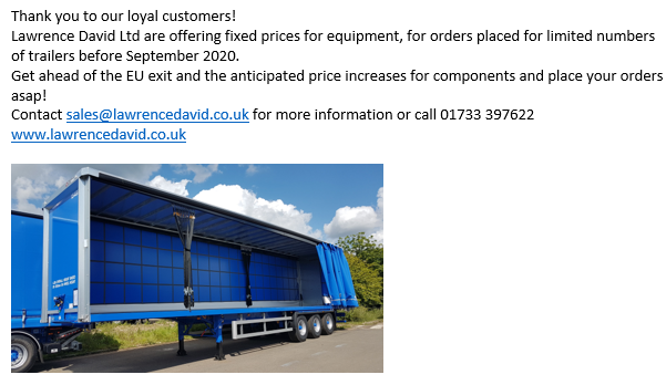 Lawrence David Ltd tweet media