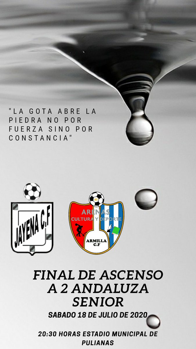 TENEMOS HORARIO Y RIVAL DE LA FINAL DEL PLAYOFF PARA NUESTRO SENIOR B !!!!

Vamos a por ello. 

Mucha suerte 👏⚽️🔴🔵⚪