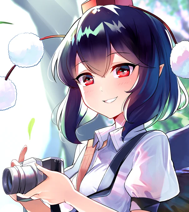 おはよう文ちゃん #東方 #射命丸文 