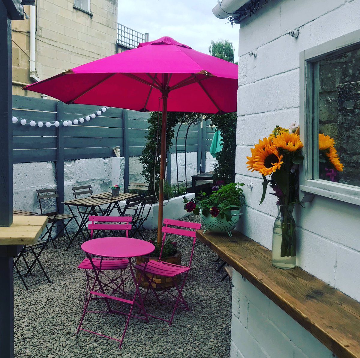 First Day Open @larkhalldeli ..so looking forward to seeing you in our lovely garden (including the sun!) ❣️