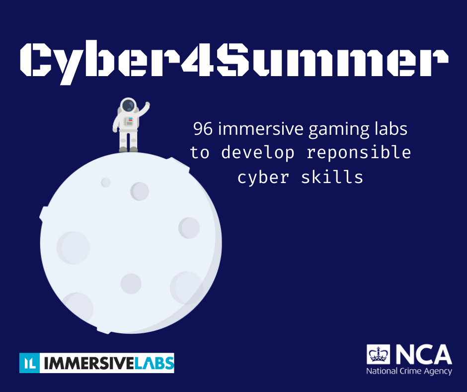 Young people can drift into cyber crime without realising the seriousness. @NCA_UK have partnered with @immersivelabsuk to give teens access to 96 gaming labs, to help them develop positive cyber skills and make the right #CyberChoices. ow.ly/Cg7050ArtqD #NorthantsTogether