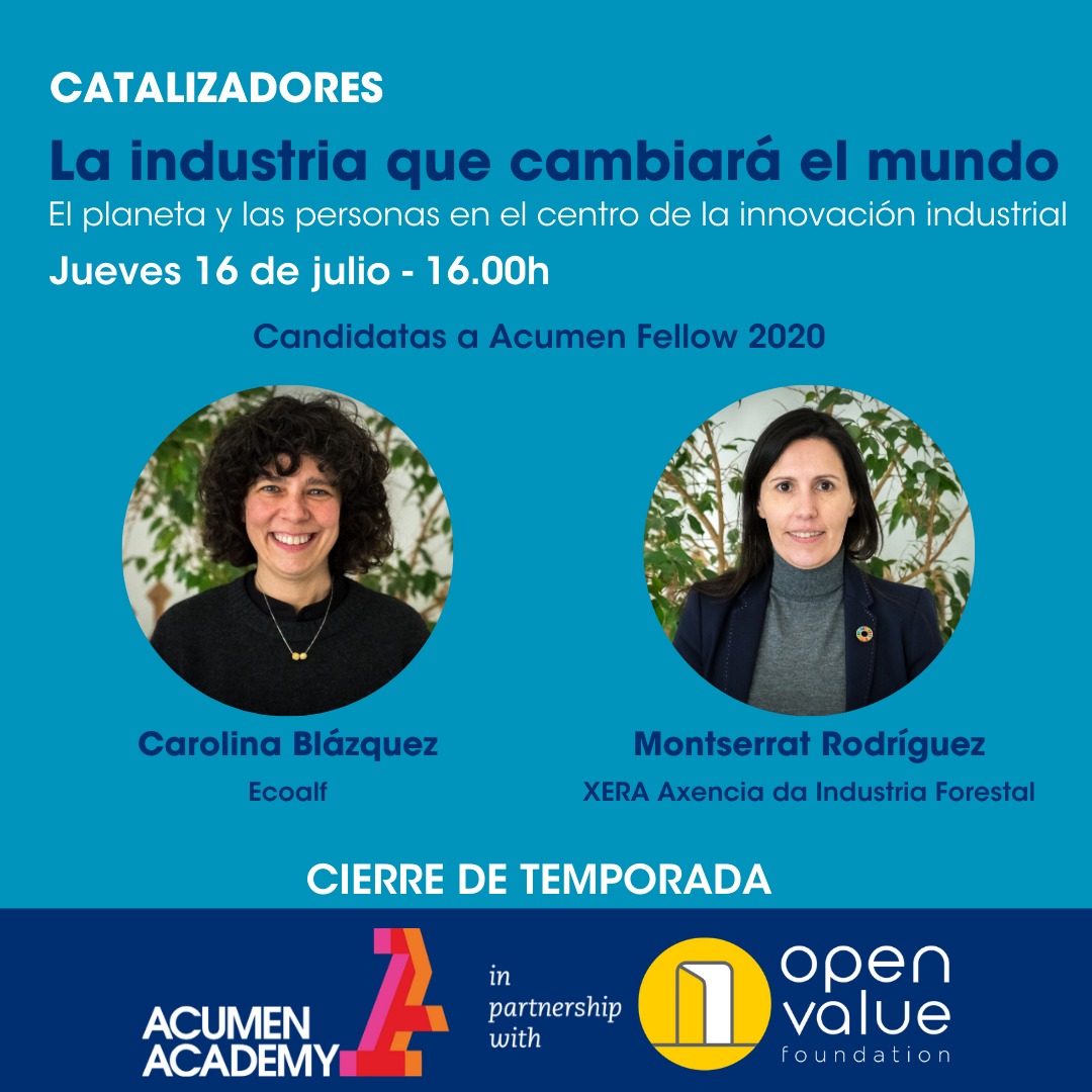 OpenValueFound's tweet photo. 📢 Último encuentro de la serie #Catalizadores de la temporada! Únete este jueves 16 de julio a @carolblazquez1 y Montserrat Rodríguez para hablar de la #innovación industrial como palanca de #transformación y #sostenibilidad. Ínscribete aquí: https://t.co/rP2vDTN2FJ https://t.co/YY20sjtiJ0