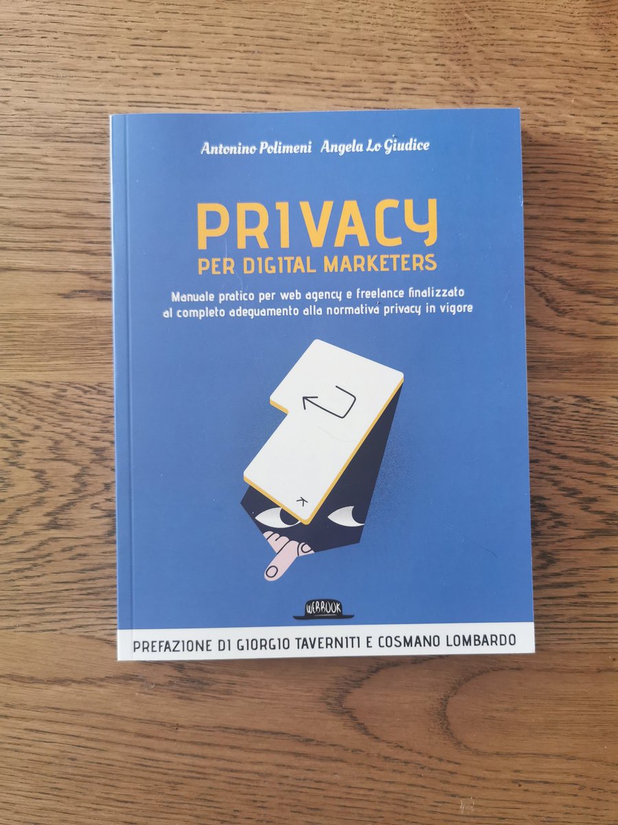 Giovedì 16 luglio alle 18 live su Facebook con <a href="/AntoPolimeni/">Antonino Polimeni</a> e Angela Lo Giudice parliamo di #privacy e dati personali da tutelare, sia lato web agency che clienti coinvolti. Vi aspettiamo! #digitalmerketers  webintesta.it/prodotto/priva…