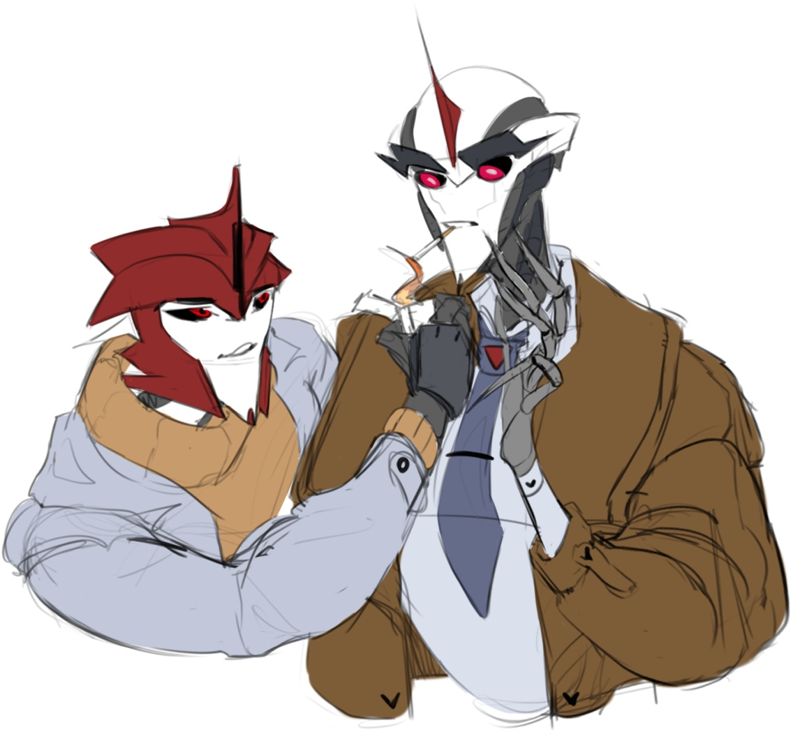 Transformers Prime Knockout And Starscream