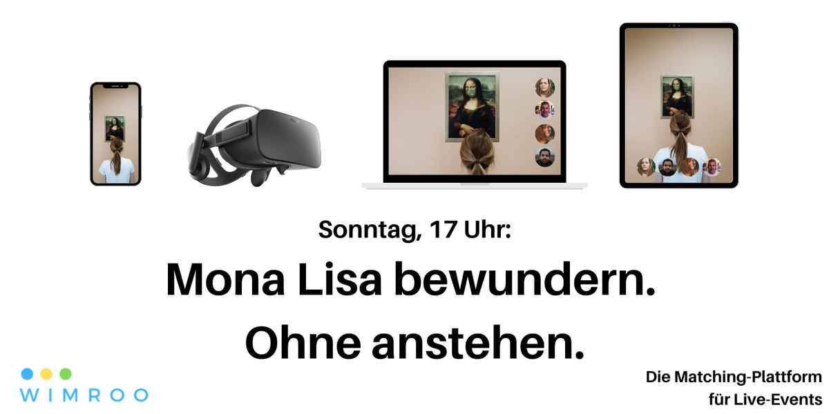 Willkommen in deiner neuen Nachbarschaft: Wimroo Beta ist online.

Jetzt kostenlos registrieren und Live-Events auf der ganzen Welt erleben! buff.ly/38FSbIW

#live #livestream #stream #liveevents #nachbarschaft